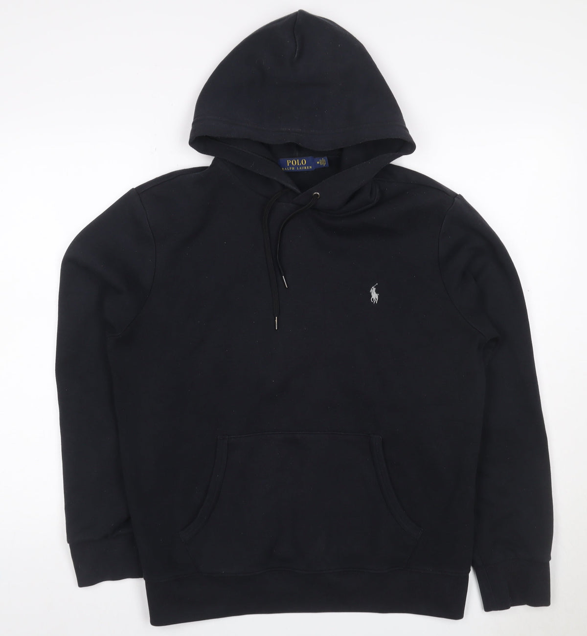 Polo Ralph Lauren Men’s Black M Pullover Hoodie Embroidered Logo