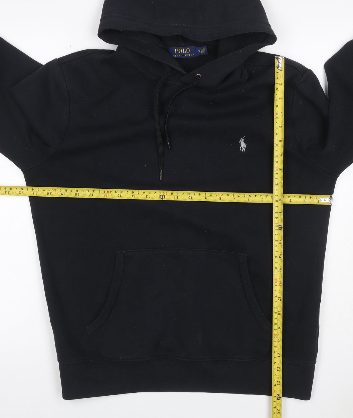 Polo Ralph Lauren Men’s Black M Pullover Hoodie Embroidered Logo