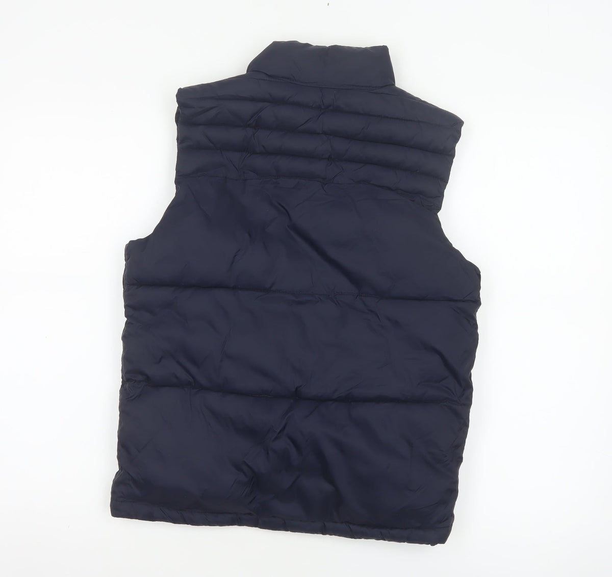 Okaidi Boys Blue 10-11 Years Reversible Puffer Waistcoat Padded