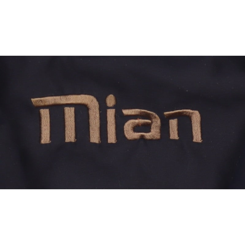 Mian Men’s Black XL Utility Waistcoat Zip Pocket Stand Collar