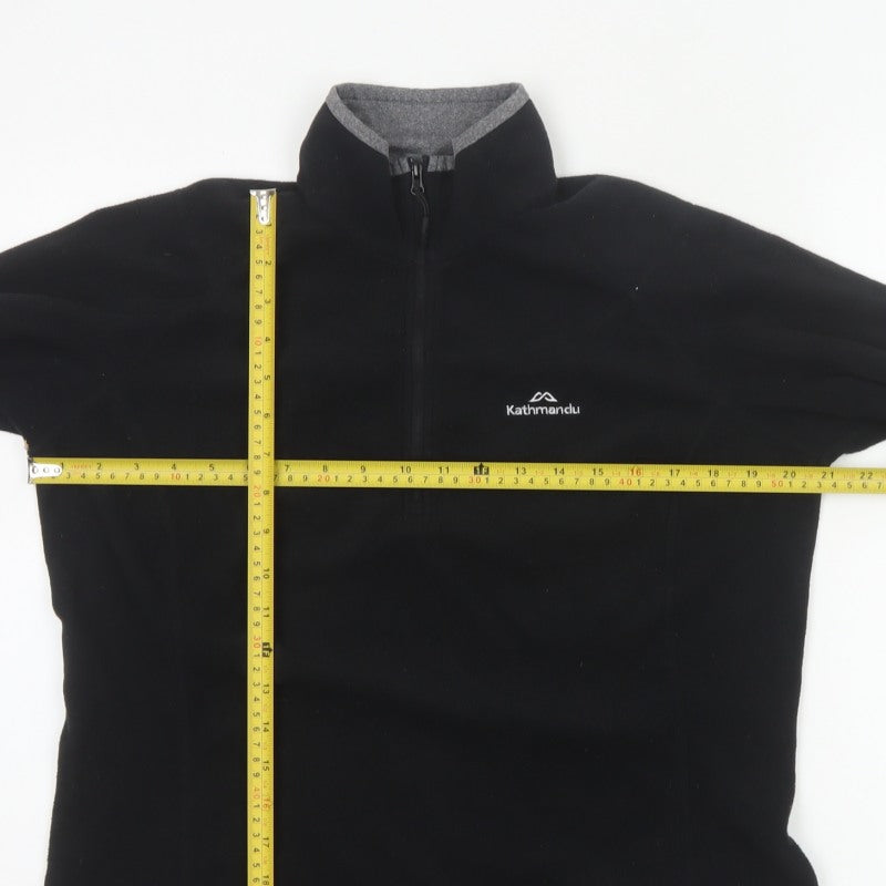 Kathmandu Women’s Black Size 16 1/2 Zip Fleece Sweatshirt