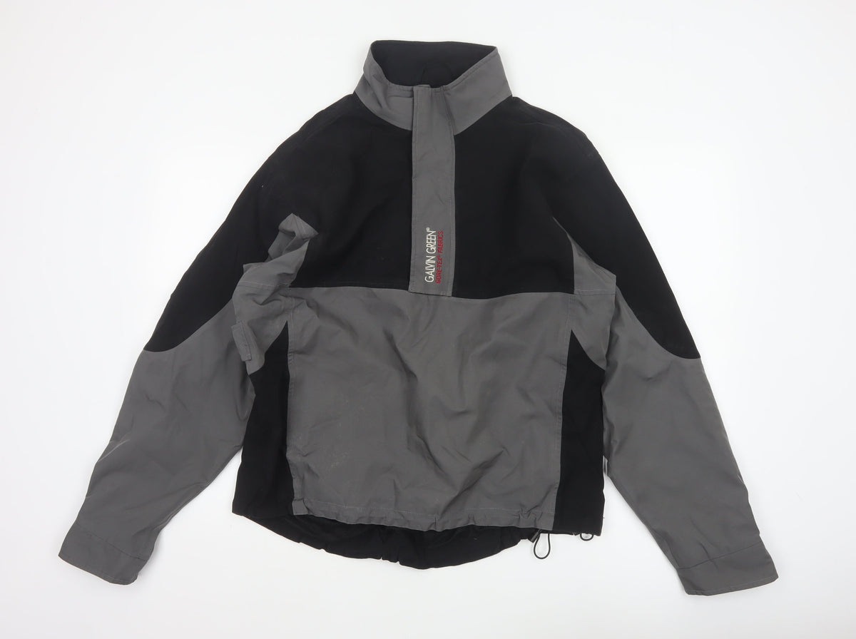 Galvin Green Men’s Black Grey L Gore-Tex Golf Waterproof Anorak Jacket