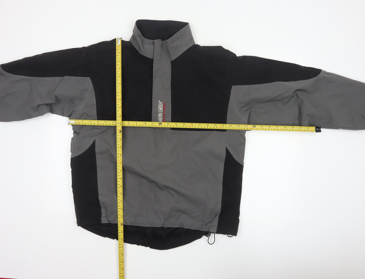Galvin Green Men’s Black Grey L Gore-Tex Golf Waterproof Anorak Jacket