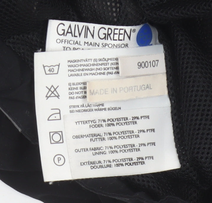 Galvin Green Men’s Black Grey L Gore-Tex Golf Waterproof Anorak Jacket