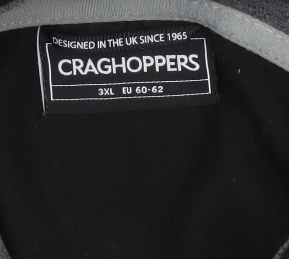 Craghoppers Men’s Black 3XL 1/4 Zip Fleece Pullover Sweatshirt