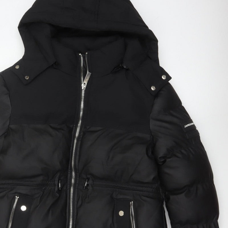 Jameson Carter Women’s Black Size 8 Hooded Puffer Jacket