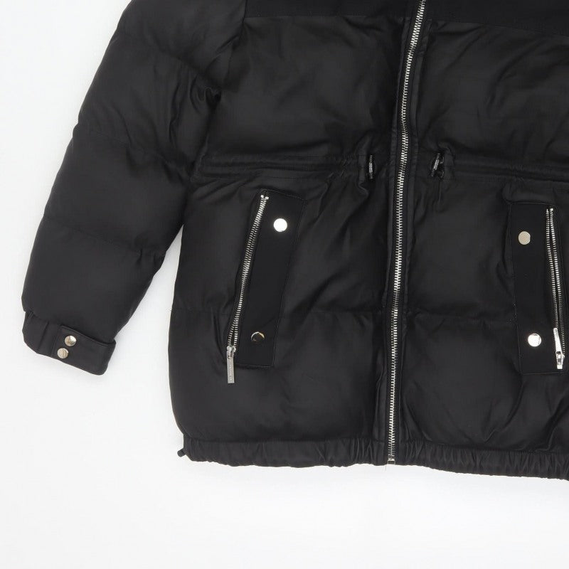 Jameson Carter Women’s Black Size 8 Hooded Puffer Jacket