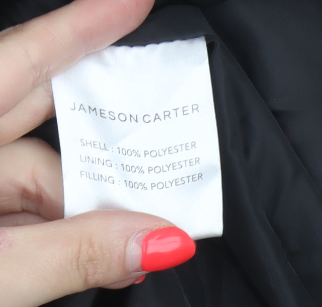 Jameson Carter Women’s Black Size 8 Hooded Puffer Jacket