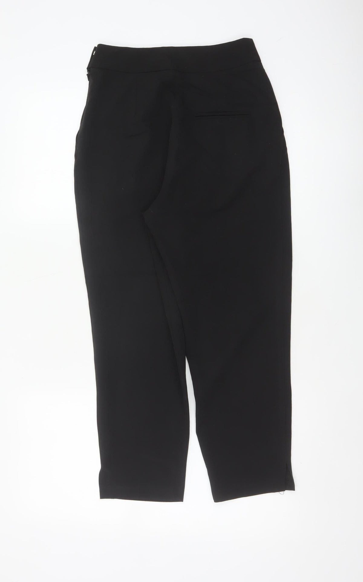 ASOS Women’s Black UK 6 Tailored Tapered Dress Trousers Ankle Zip