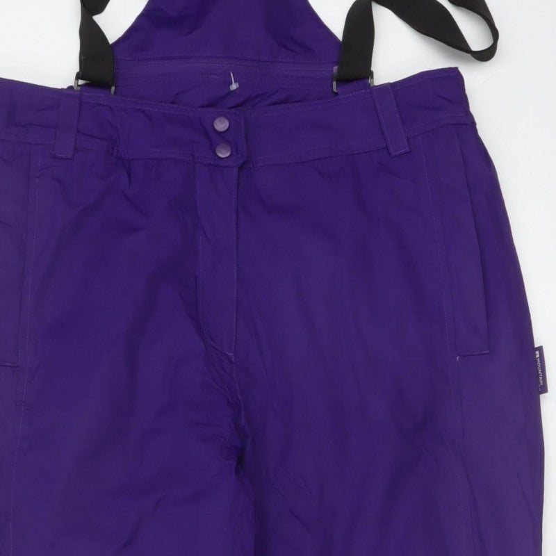 Mountain Warehouse Women’s Purple UK 16 Moon Ski Snow Pants