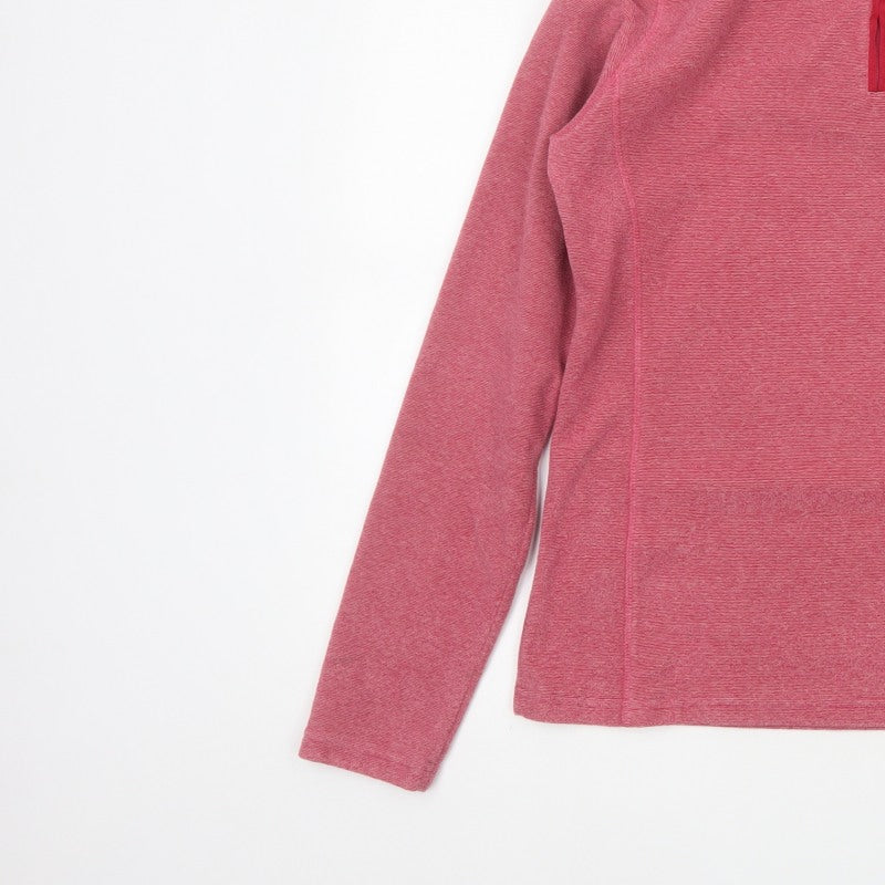 Mountain Warehouse Women’s Pink UK 12 1/4 Zip Sweatshirt
