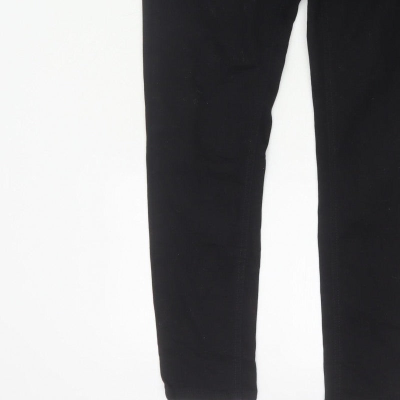 New Look Women Black UK 14 Emilee Skinny Stretch Jeggings Pockets