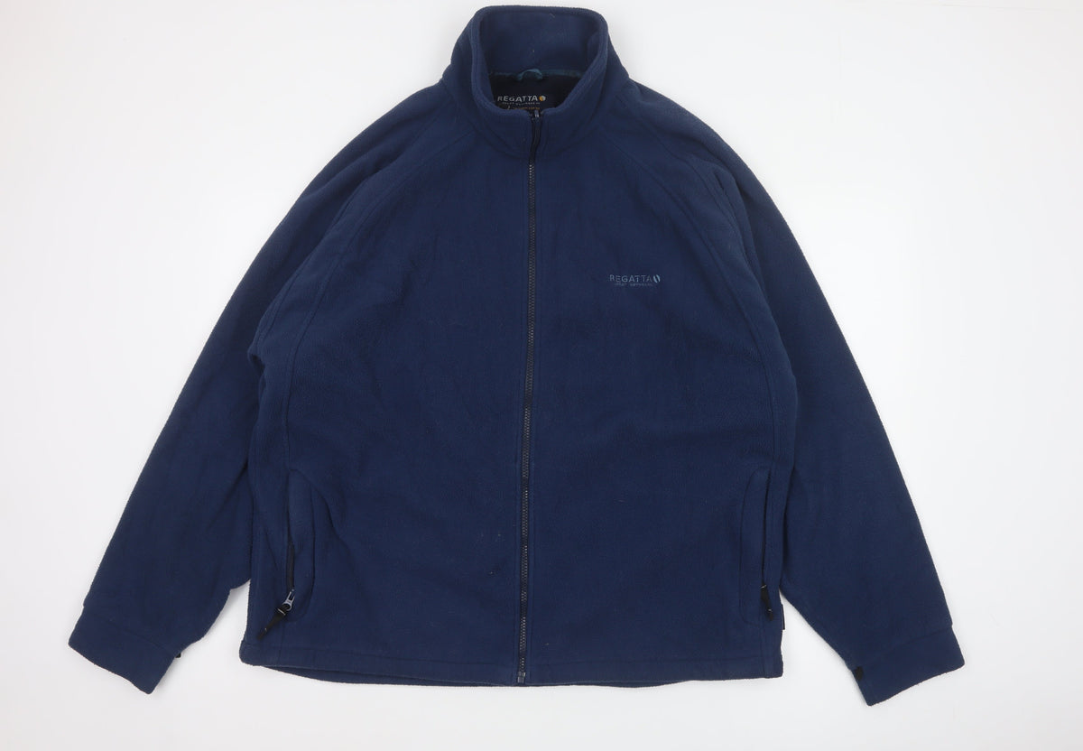 Regatta Men's Blue XL Fleece Full Zip Outdoor Jacket 44in