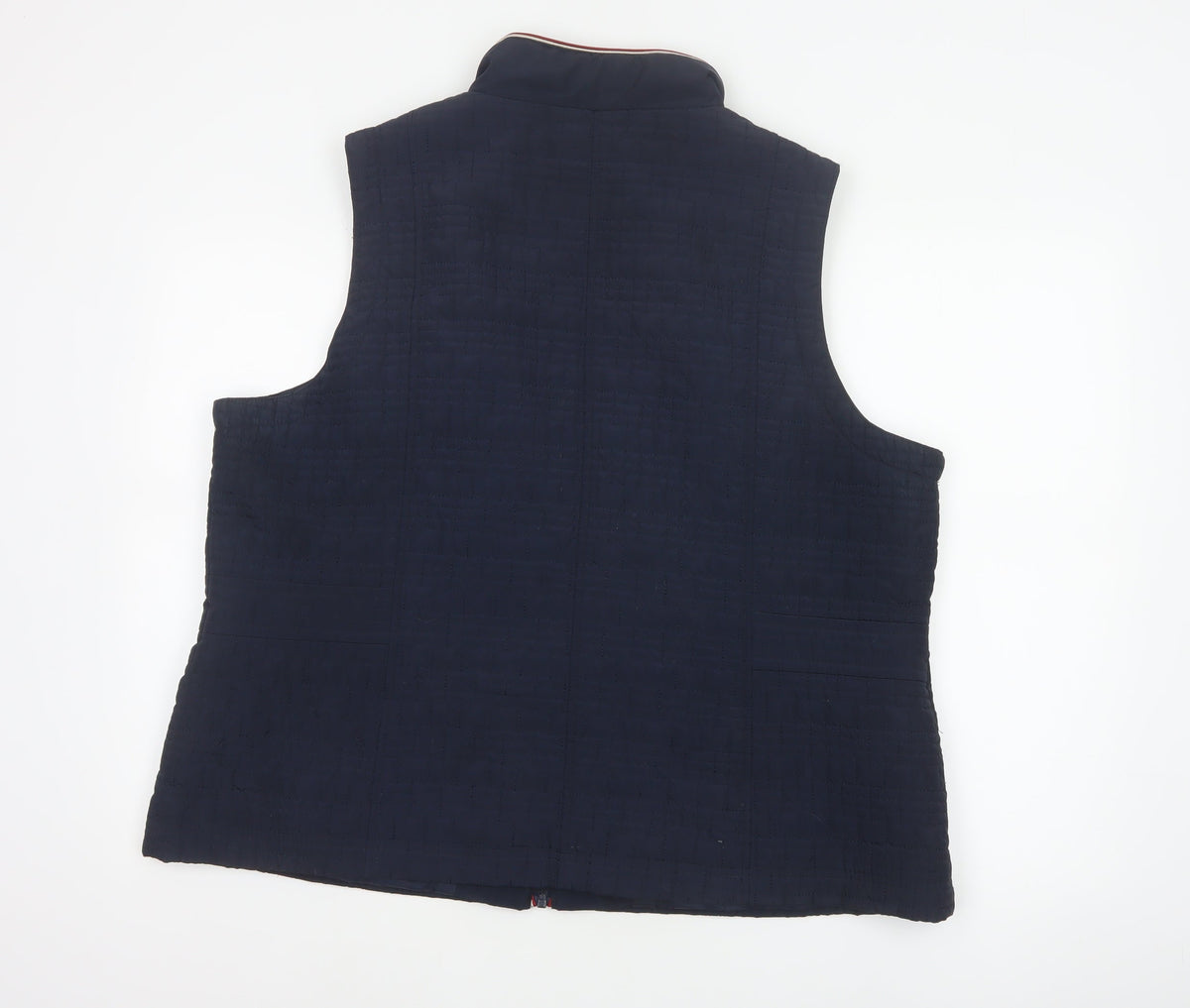 Anna Rose Women’s Blue Size 22 Padded Zip Bodywarmer Waistcoat