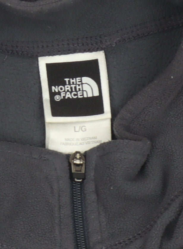 The North Face Men’s Black L 1/4 Zip Fleece Sweatshirt Outdoor