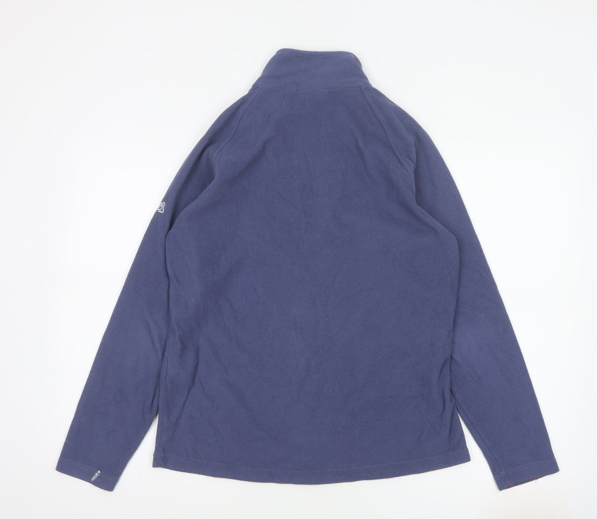 Craghoppers Women’s Blue UK 12 1/4 Zip Fleece Pullover Sweatshirt