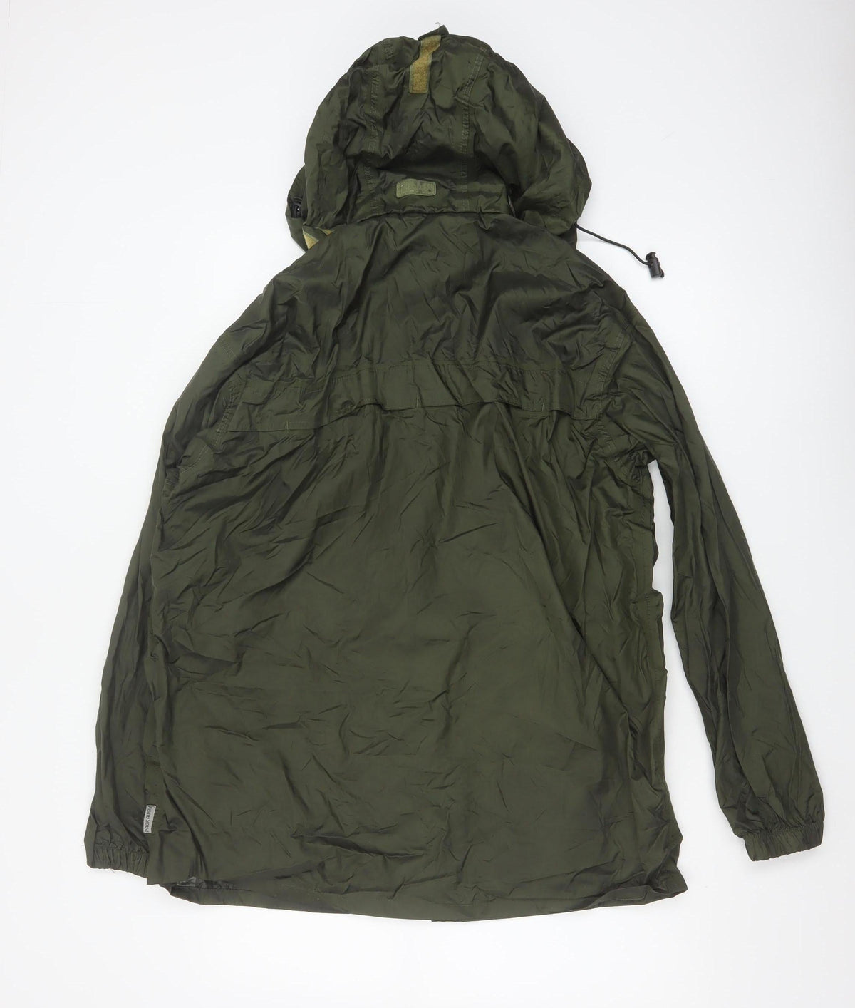 Trespass Men’s Green M Packaway Waterproof Hooded Rain Jacket