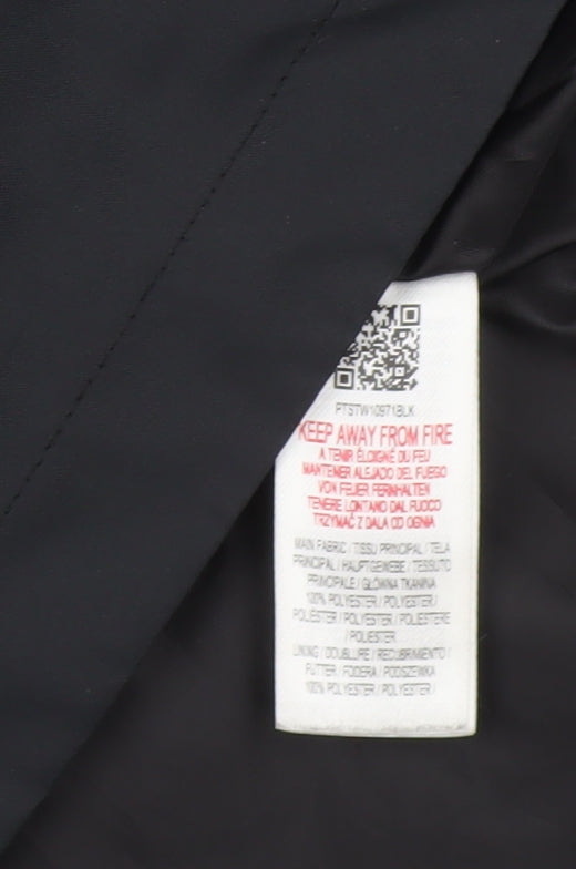 Peter Storm Women’s Black Size 14 Hooded Waterproof Parka Jacket