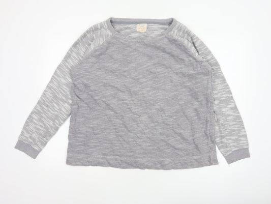 Champion Womens Grey XL Colourblock Raglan Jersey T-Shirt