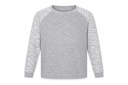 Champion Womens Grey XL Colourblock Raglan Jersey T-Shirt