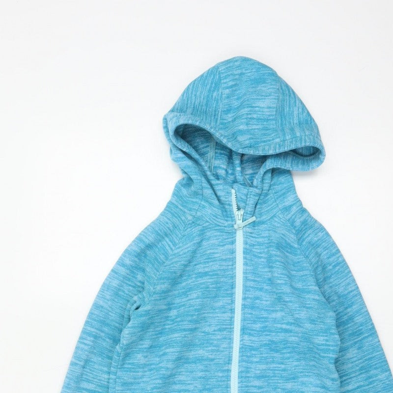 Mountain Warehouse Unisex Kids Blue 9-10 Years Full Zip Hoodie