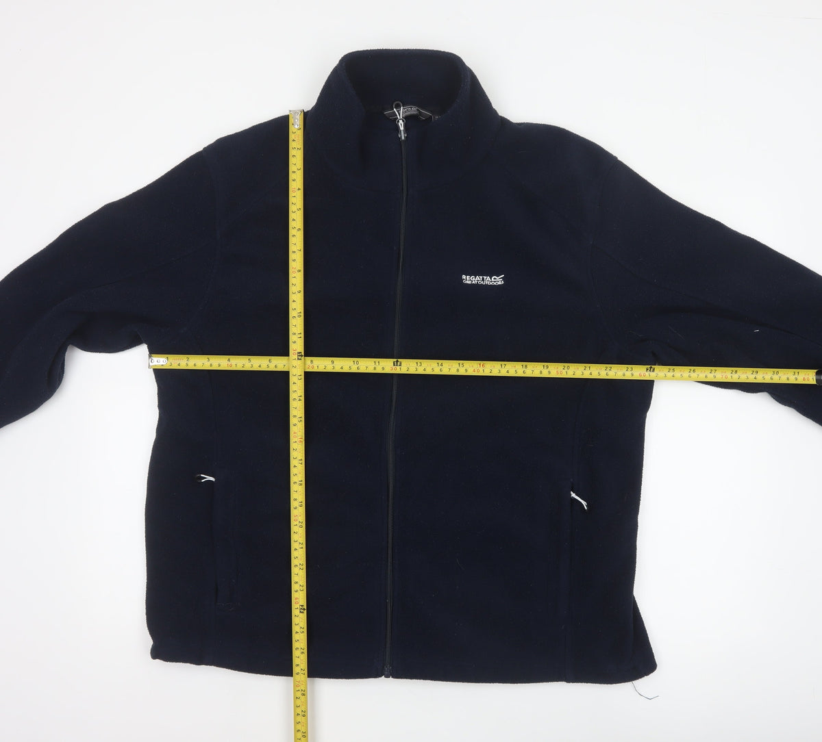Regatta Men’s Blue XL Full Zip Fleece Basic Jacket Outdoor