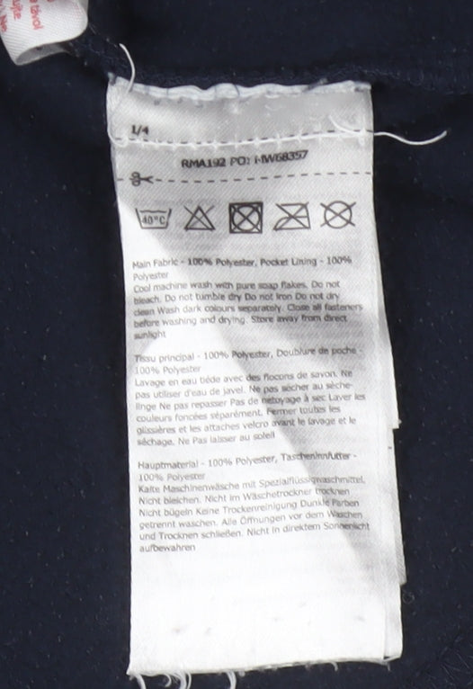 Regatta Men’s Blue XL Full Zip Fleece Basic Jacket Outdoor