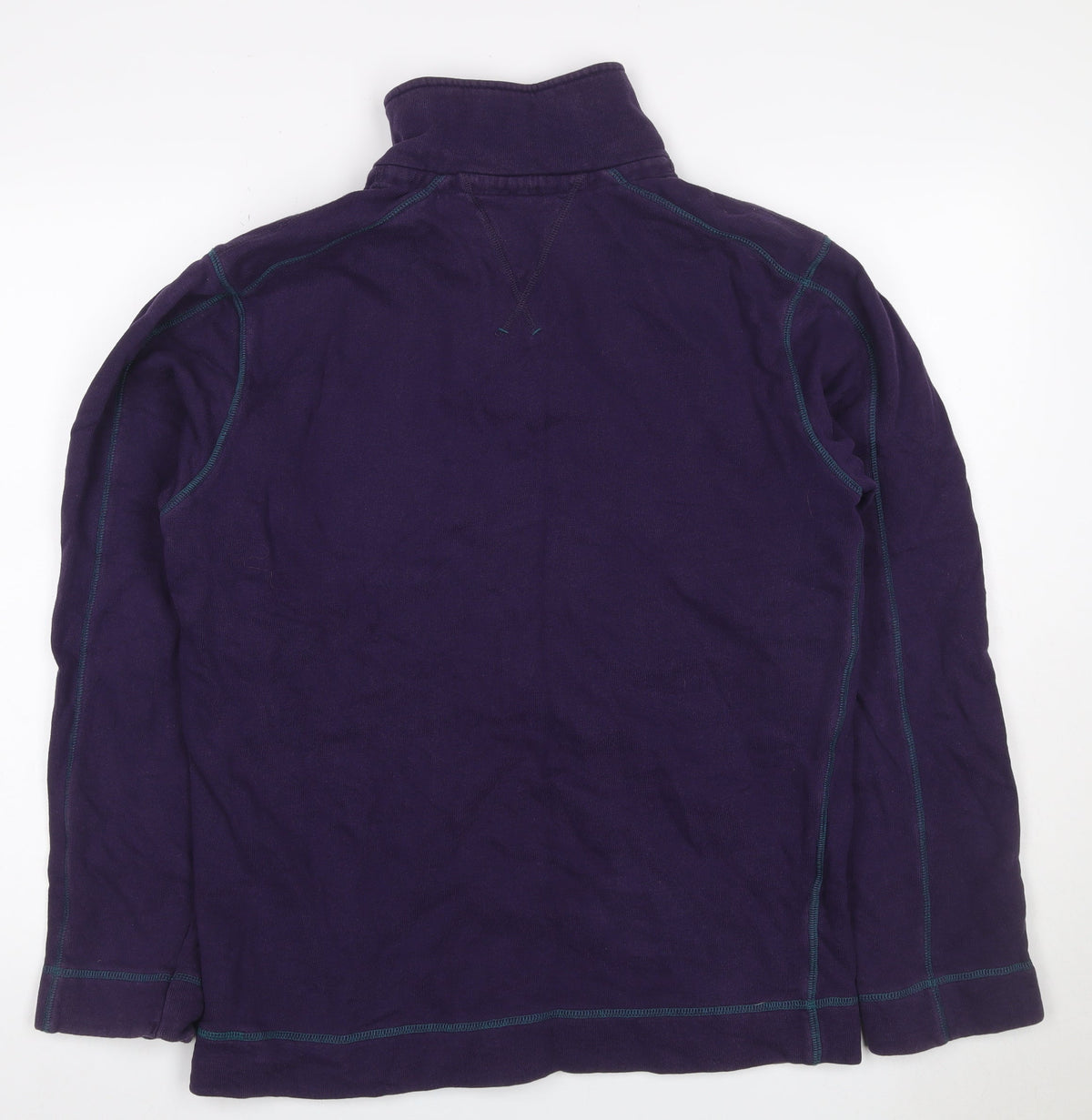 Aeropostale Men’s Purple S 1/4 Zip High Neck Pullover Sweatshirt