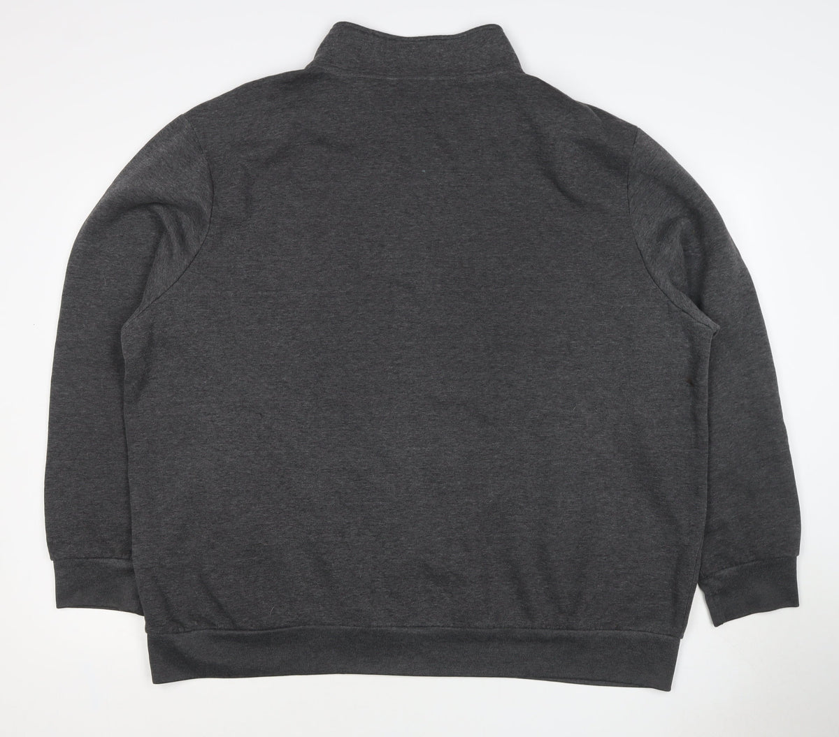 Slazenger Men’s Grey XL 1/4 Zip Pullover Sweatshirt Sports Logo