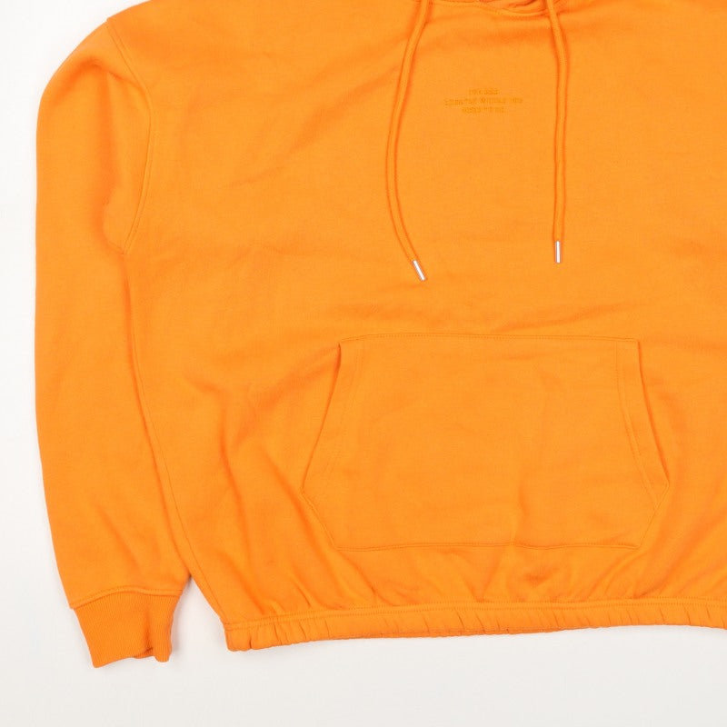 PrettyLittleThing Women Orange M Pullover Hoodie Logo Pocket