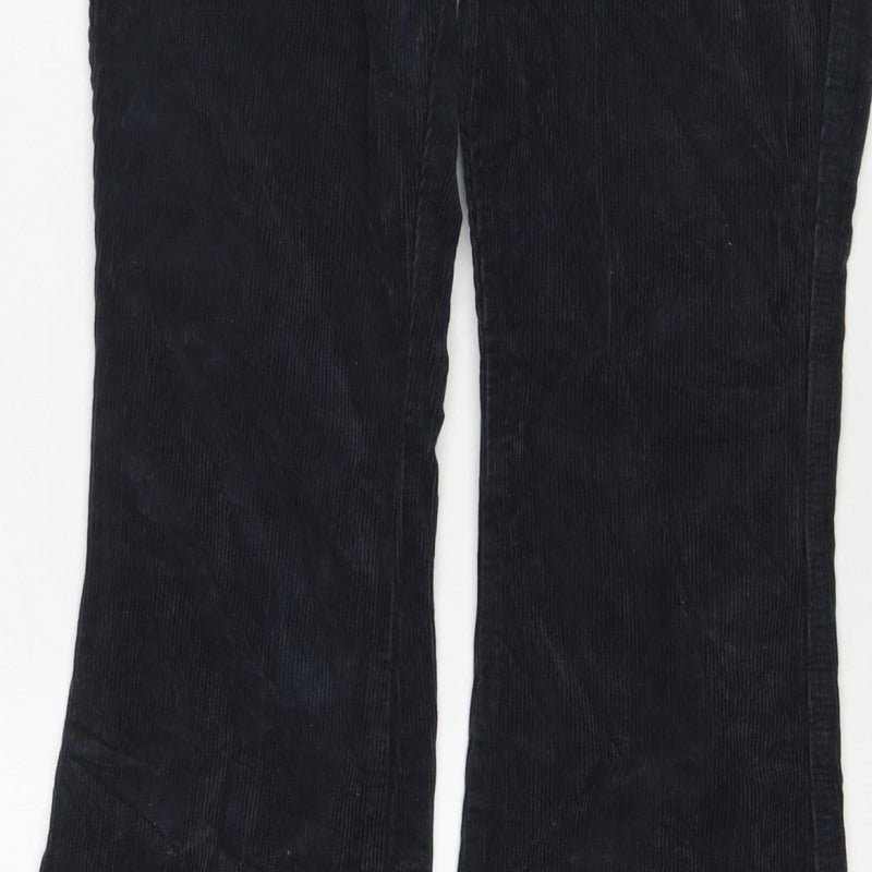 J.Galt Teens Black Size S Corduroy Bootcut Trousers