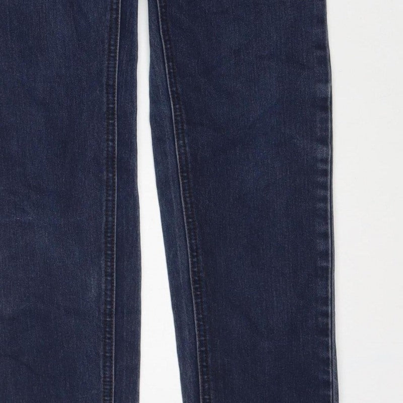 Next Women Blue UK 10 Skinny Stretch Dark Wash Denim Jeans