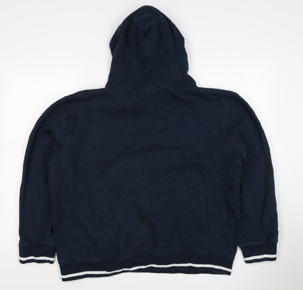 England Rugby Men's Blue XL Pullover Hoodie Embroidered Sports