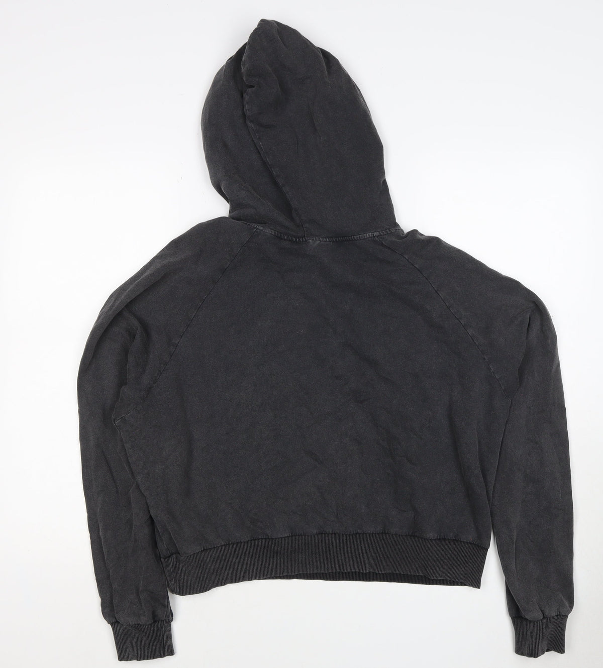 Clockhouse Women’s Black M Studded Pullover Hoodie Cotton