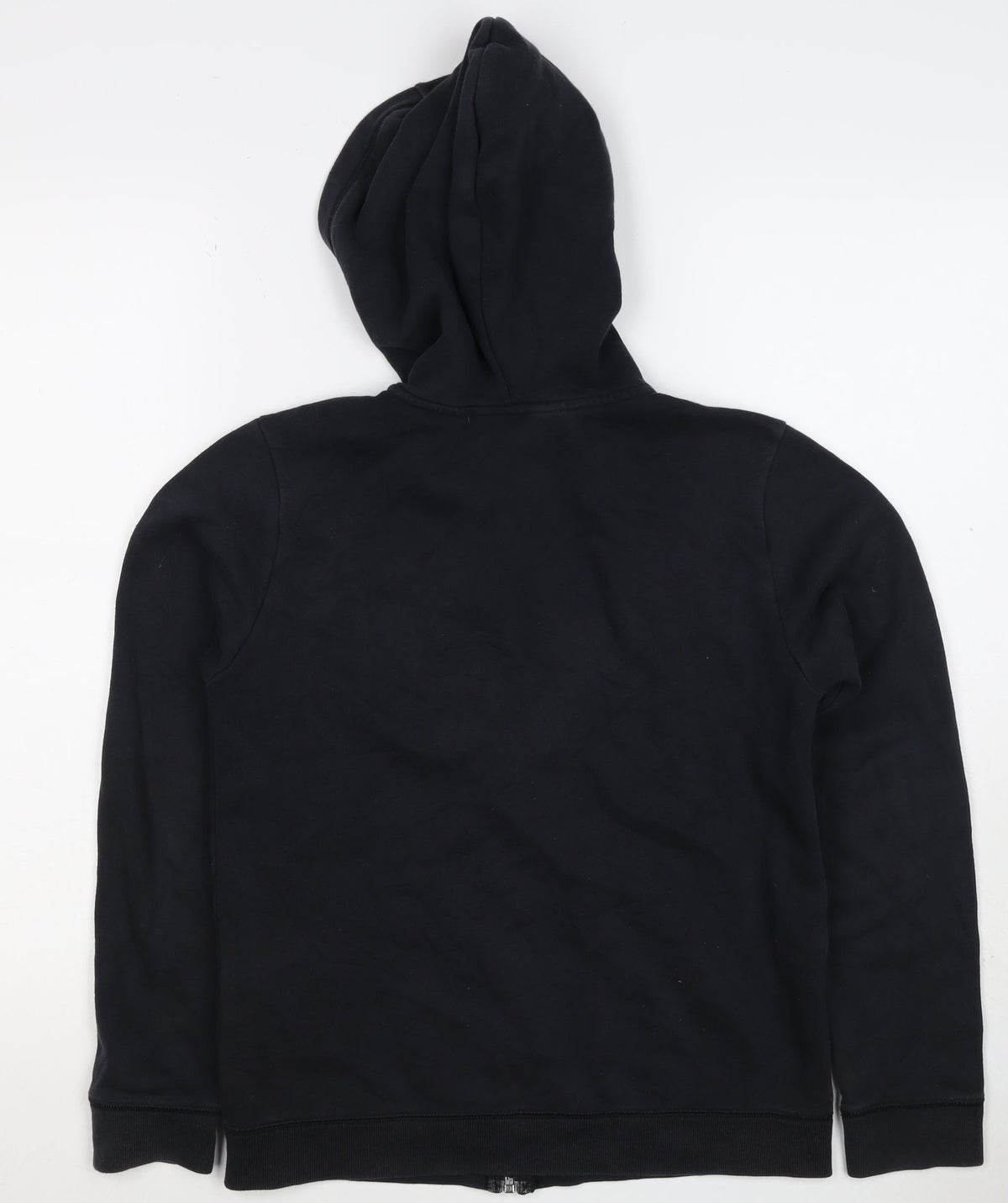 Under Armour Boys Black Youth Large Full Zip Logo Hoodie