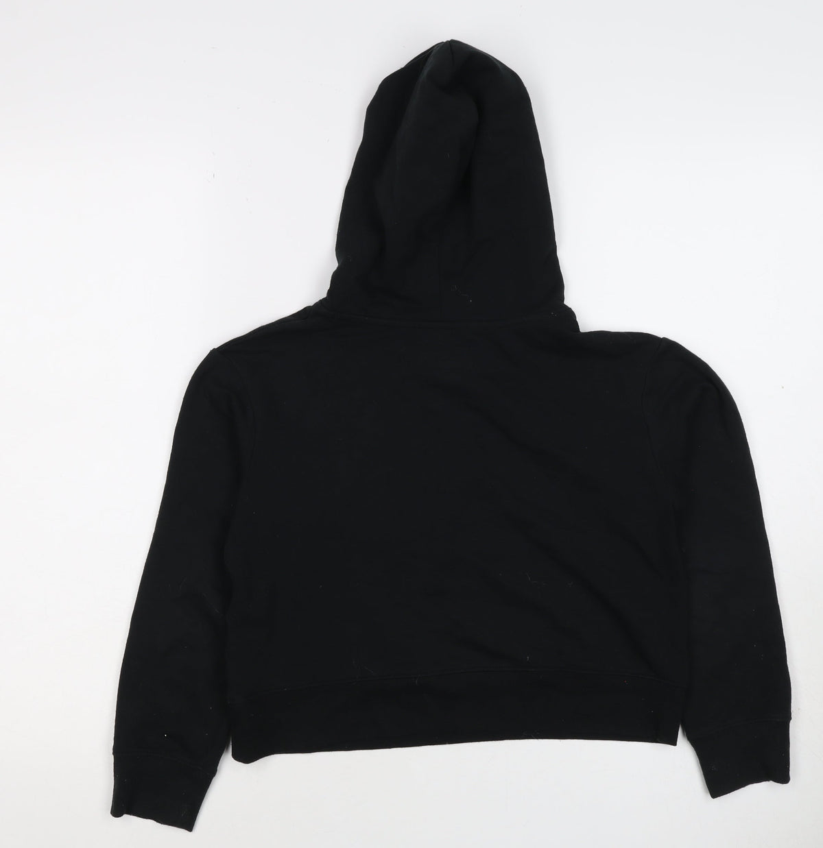 Jordan Girls Black Logo Pullover Hoodie Age 9 Years Fleece