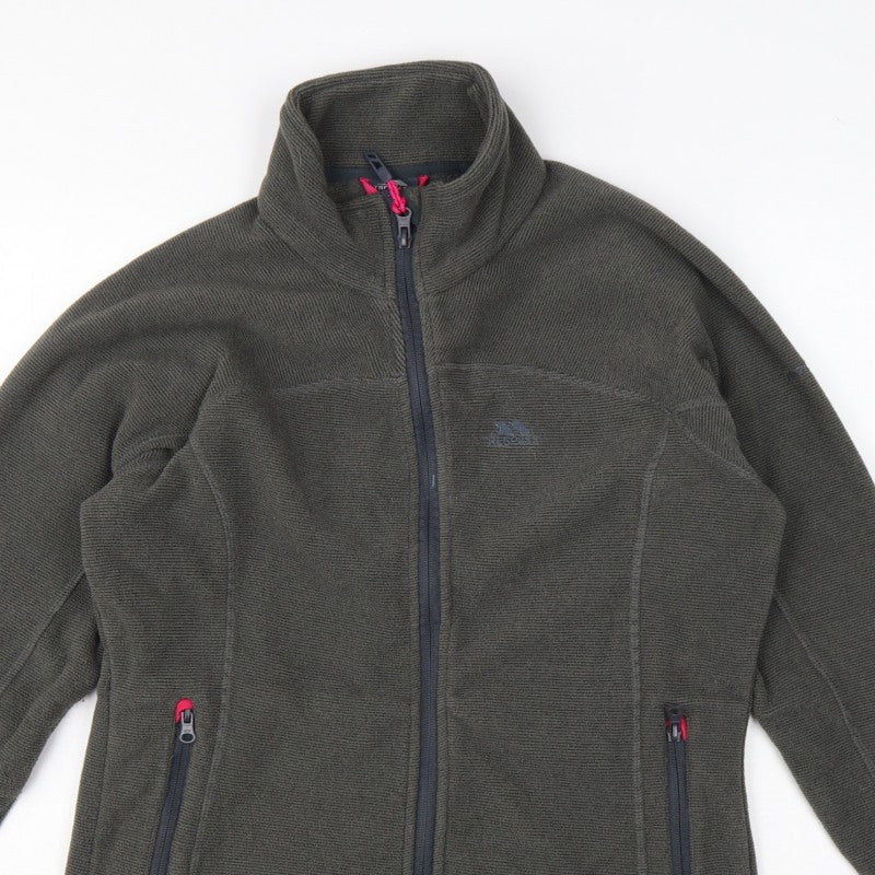 Trespass Women’s Green L Fleece Full Zip Outdoor Jacket