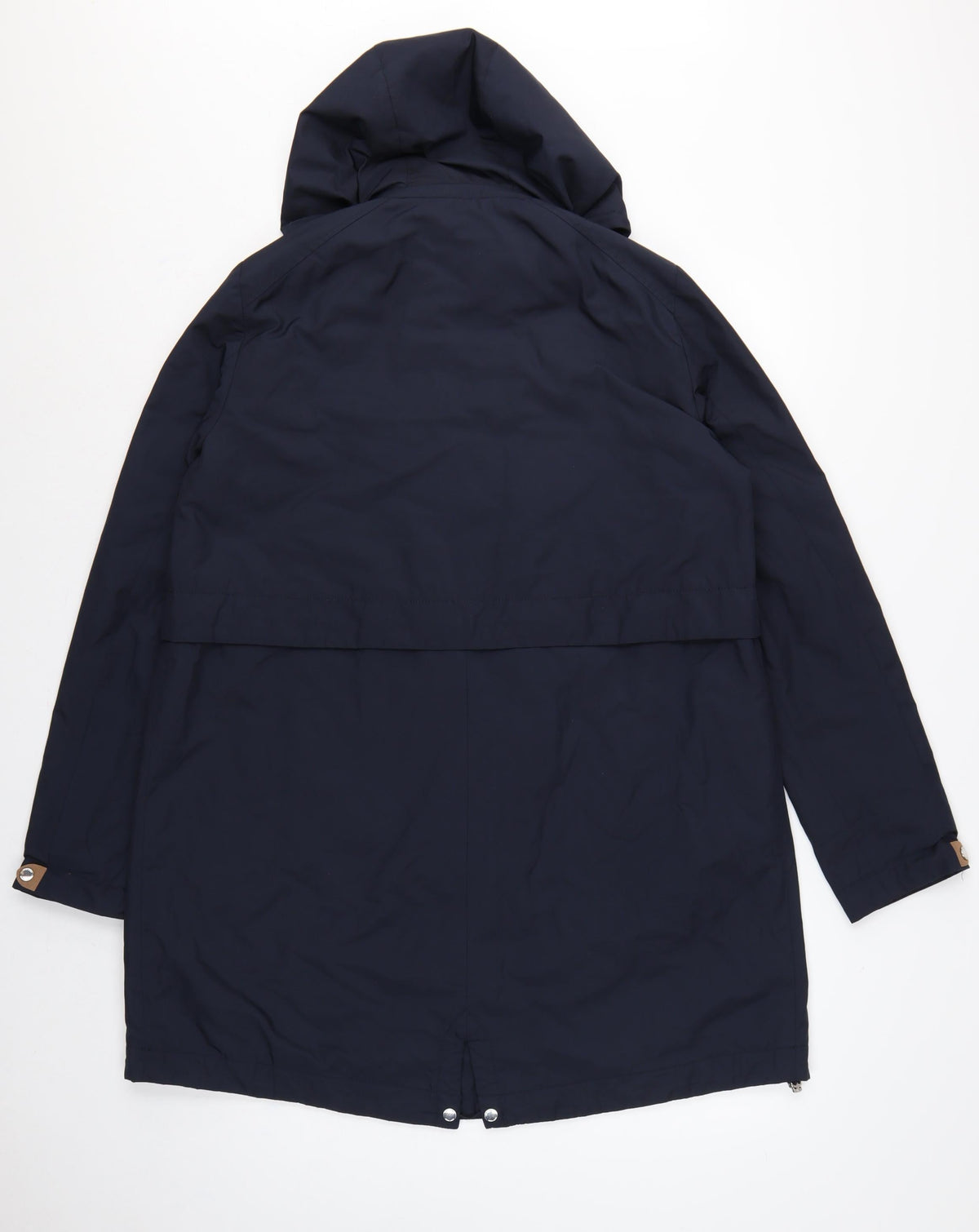 Gerry Weber Women’s Blue UK 14 Water Resistant Hooded Parka Coat
