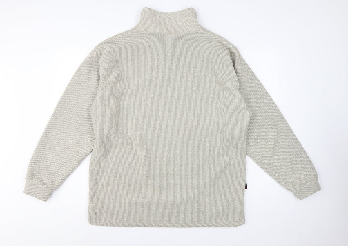 Lowe Alpine Unisex Adults Grey M Pullover High Neck Polartec Fleece