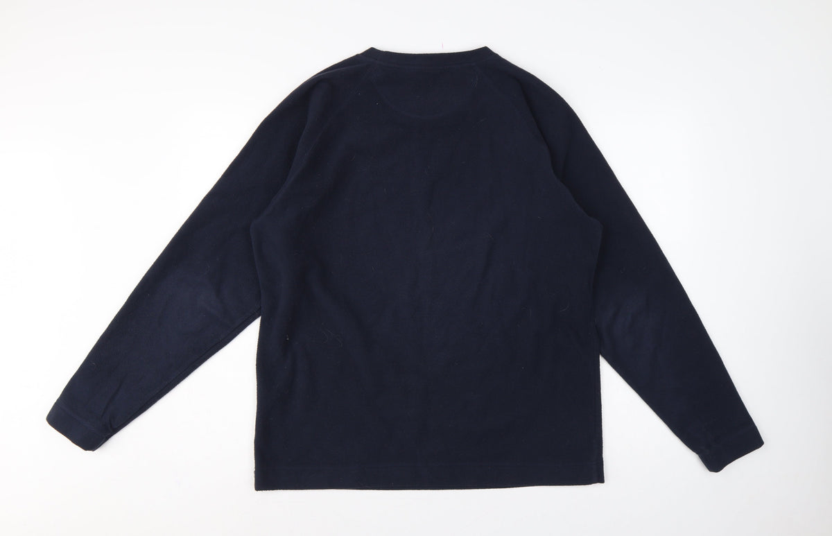 Rohan Men’s Blue M Vital Top Fleece Crew Neck Pullover Sweatshirt