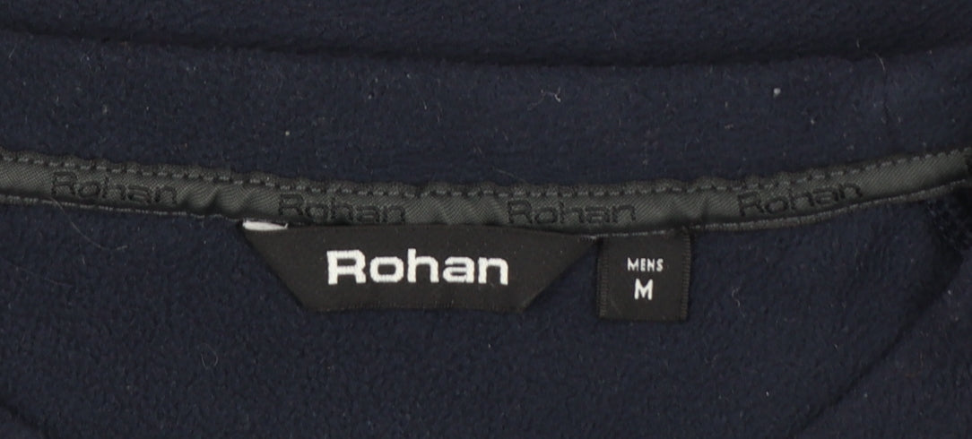 Rohan Men’s Blue M Vital Top Fleece Crew Neck Pullover Sweatshirt