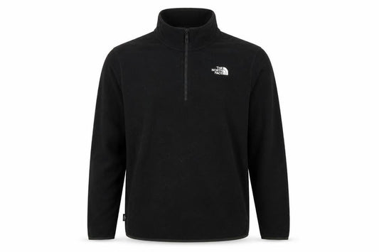 The North Face Men’s Black XL 1/4 Zip Fleece Sweatshirt Logo