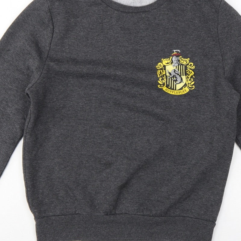 Primark Women’s Grey XS Harry Potter Hufflepuff Crew Neck Sweatshirt
