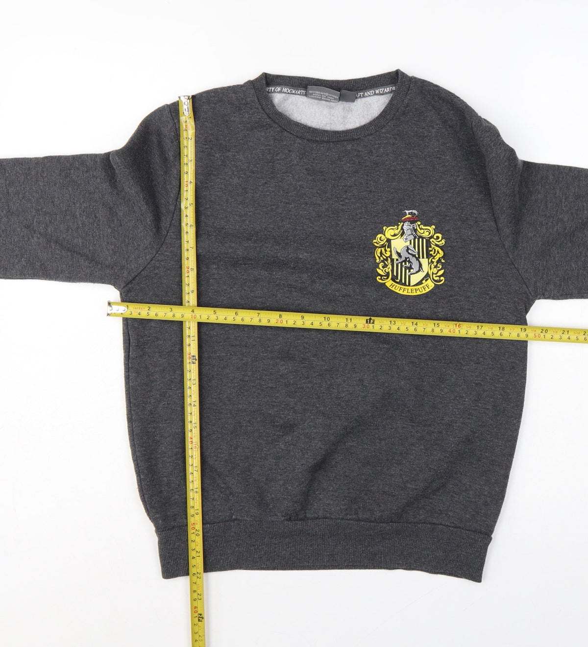 Primark Women’s Grey XS Harry Potter Hufflepuff Crew Neck Sweatshirt