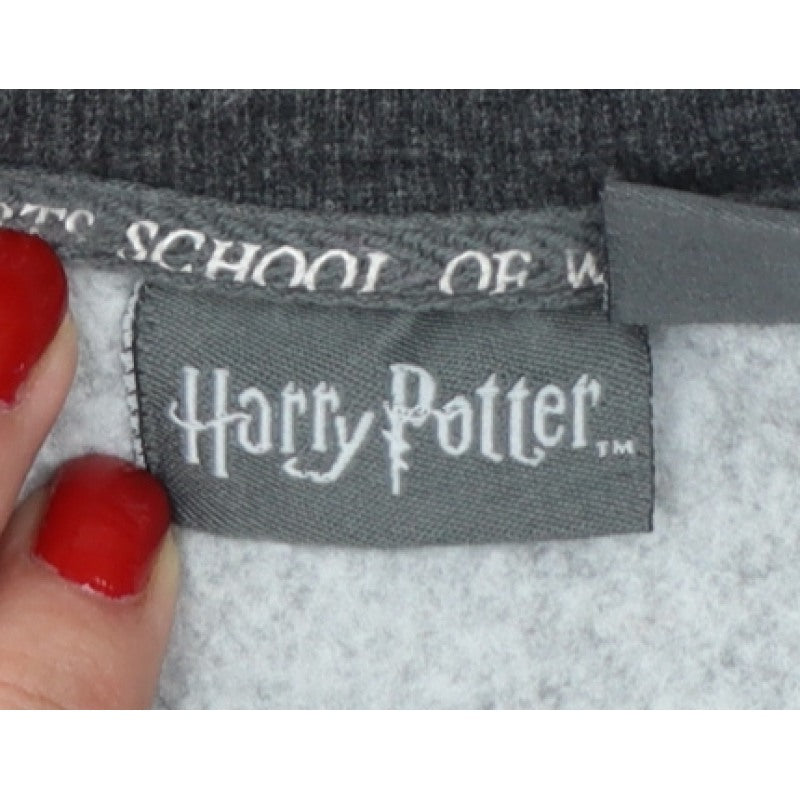 Primark Women’s Grey XS Harry Potter Hufflepuff Crew Neck Sweatshirt