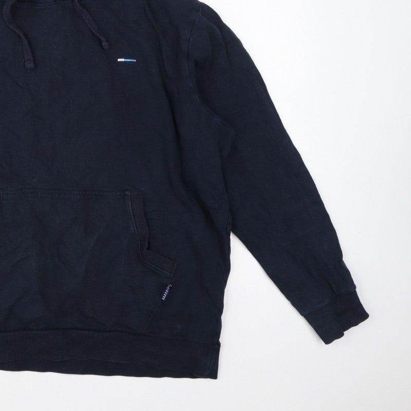 Additional view of BadRhino Men’s Blue XL Pullover Hoodie Hooded Fleece Pockets