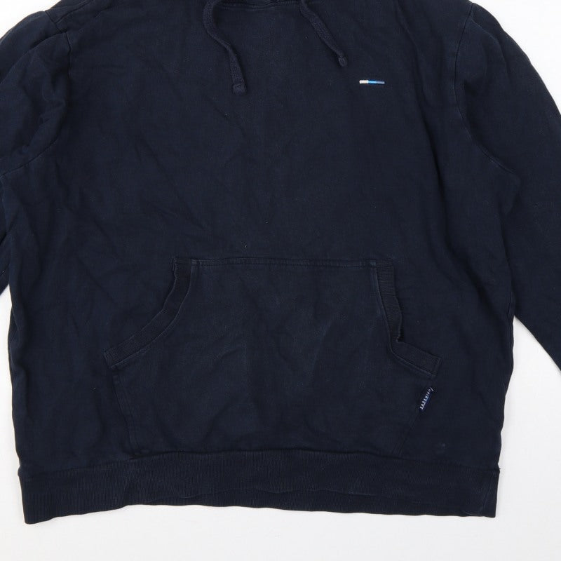 Additional view of BadRhino Men’s Blue XL Pullover Hoodie Hooded Fleece Pockets