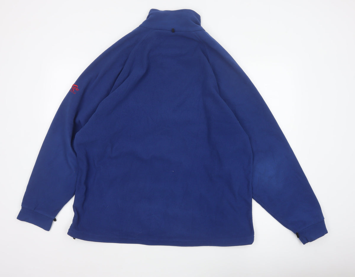 Regatta Xert Men's Blue L 42in Fleece Full Zip Outdoor Jacket