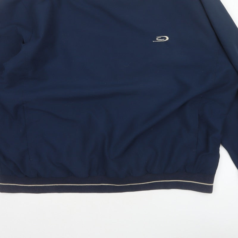 Crane Sports Men’s Blue XL V-Neck Lined Pullover Sweatshirt