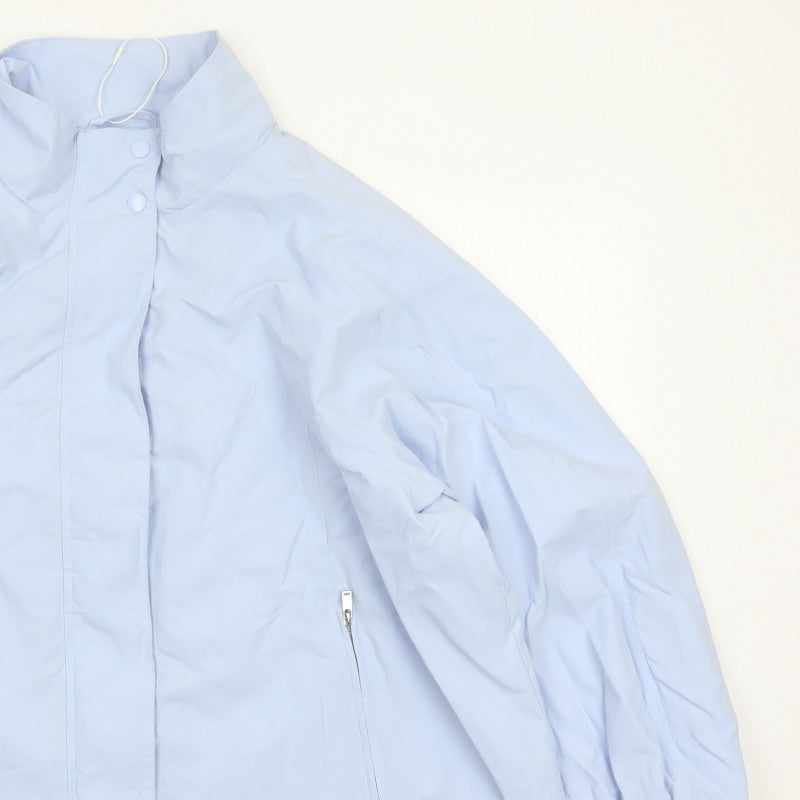 Marks and Spencer Women Blue L Lightweight Zip Jacket Collared